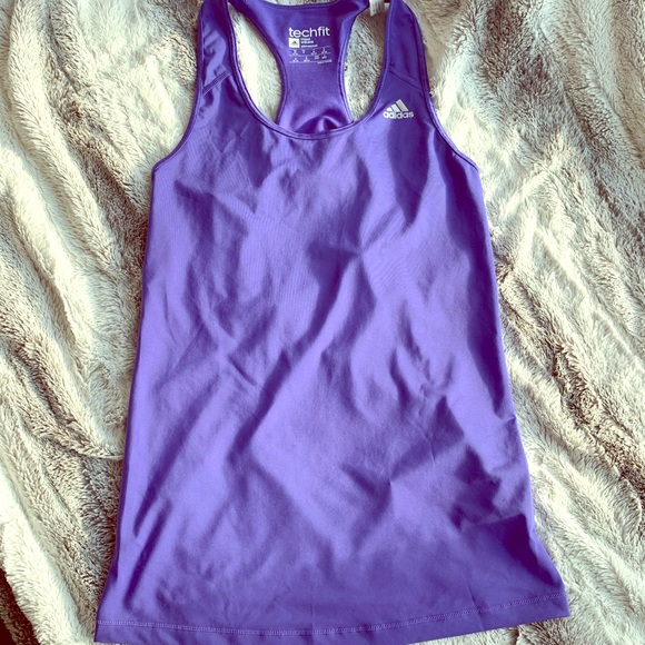 adidas Tops - Adidas purple racerback tank